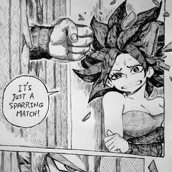 This is a pixiv picture whose title is Gohan Moment.