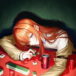 This is a pixiv picture whose title is 牧瀬紅莉栖.