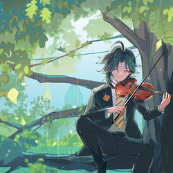 This is a pixiv picture whose title is xiao.