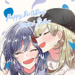 This is a pixiv picture whose title is いずみしほさんお誕生日おめでとう2024.