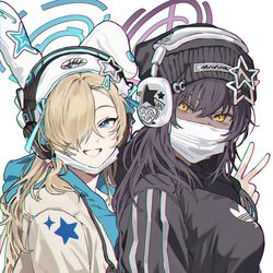 This is a pixiv picture whose title is カリン & アスナ (Y2K).