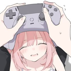 This is a pixiv picture whose title is ゲーミング彼女.