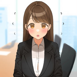 This is a pixiv picture whose title is 入社1年目のOLちゃん「よ、よろしくお願いいたしますっ...！」.