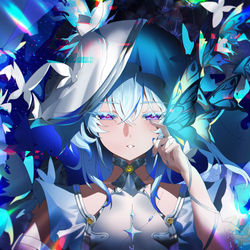 This is a pixiv picture whose title is Shorekeeper.
