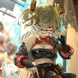 This is a pixiv picture whose title is Burnice White.