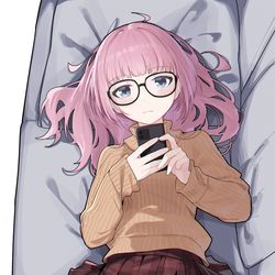 This is a pixiv picture whose title is 发送好友申请后迟迟得不到回复的hina🤤.