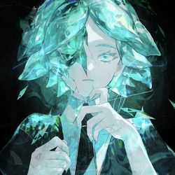 This is a pixiv picture whose title is フォスフォフィライト.