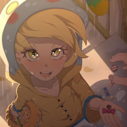 This is a pixiv picture whose title is Derpy Hooves.