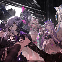 This is a pixiv picture whose title is 瞬間ハートビート.