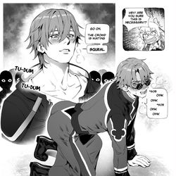 This is a pixiv picture whose title is Oink.