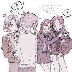 This is a pixiv picture whose title is 自慢のお姉さん.