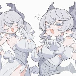 This is a pixiv picture whose title is らびゅ.