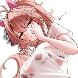 This is a pixiv picture whose title is 牛柄おこダンツ🐮.