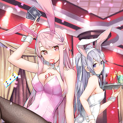 This is a pixiv picture whose title is 神隠しの楽園ツーショットイラスト.