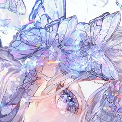 This is a pixiv picture whose title is 煌めき💠🦋.
