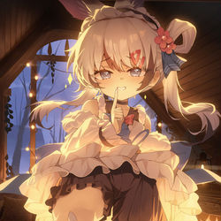 This is a pixiv picture whose title is 稿件.