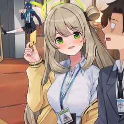 This is a pixiv picture whose title is 私と結婚したらカード使い放題です♡.
