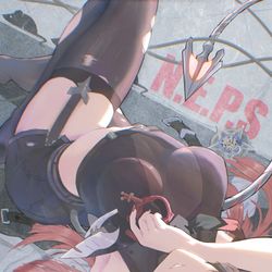 This is a pixiv picture whose title is Jane Doe.