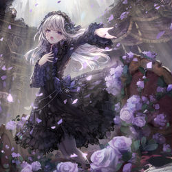 This is a pixiv picture whose title is 唄.