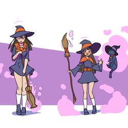 This is a pixiv picture whose title is Witches broom (TGAR).