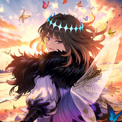 This is a pixiv picture whose title is オベロン.