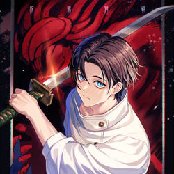 This is a pixiv picture whose title is 乙骨先輩.