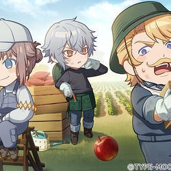 This is a pixiv picture whose title is 【FGO】配信用アイキャッチイラスト.