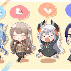 This is a pixiv picture whose title is 2434らくがきまとめ⑲.