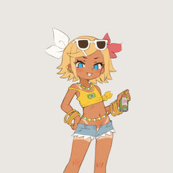 This is a pixiv picture whose title is Brazilian Rin.
