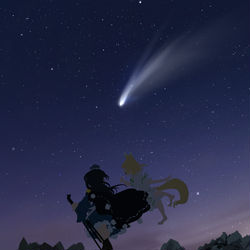 This is a pixiv picture whose title is めぐつか.