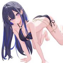 This is a pixiv picture whose title is 水着のせさん.