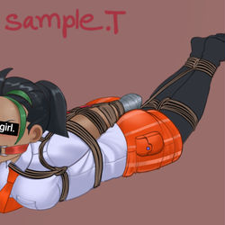 This is a pixiv picture whose title is Under the link..