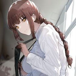 This is a pixiv picture whose title is マキマさん.