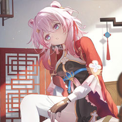 This is a pixiv picture whose title is 三月なのか.