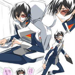 This is a pixiv picture whose title is SEEDとギアス.