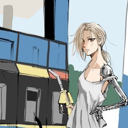 This is a pixiv picture whose title is 給油SJ.