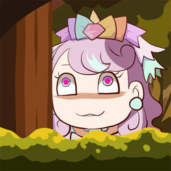 This is a pixiv picture whose title is 不審者.