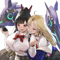 This is a pixiv picture whose title is アインとツバイ.