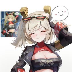 This is a pixiv picture whose title is >u<.