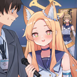 This is a pixiv picture whose title is アイドルセイアちゃんに恋して良いよ♡.