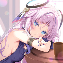 This is a pixiv picture whose title is 「ねー旅人、ワタシって面倒臭い…？」.