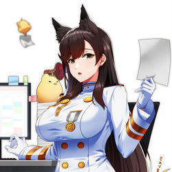 This is a pixiv picture whose title is アズールレーン　愛宕.