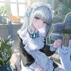 This is a pixiv picture whose title is 無題.