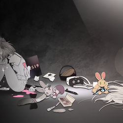 This is a pixiv picture whose title is 心路绘#1 Pretender.