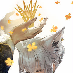 This is a pixiv picture whose title is 👑.