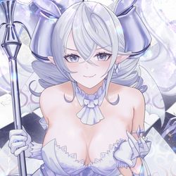 This is a pixiv picture whose title is かんぺきですわ💜.