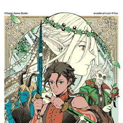 This is a pixiv picture whose title is JI・SO・GI ～ WANDER QUEST ～.
