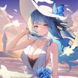 This is a pixiv picture whose title is 祥子.