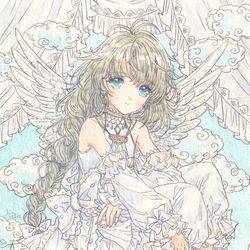This is a pixiv picture whose title is Flying AngelⅡ.