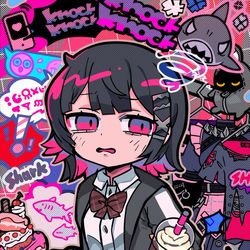 This is a pixiv picture whose title is 🦈.
